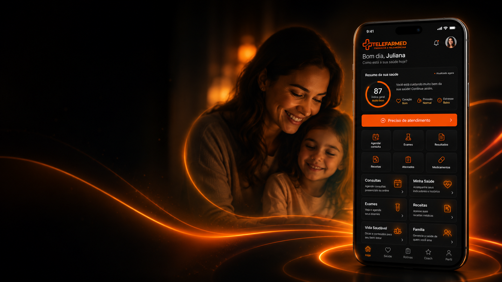 App Telefarmed para prefeituras — saúde digital municipal no celular